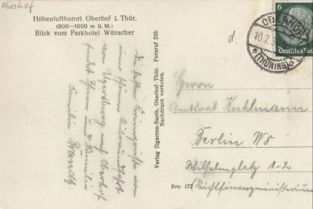 Oberhof - Gesamtübersicht