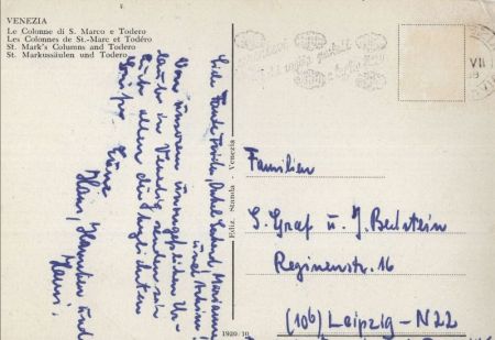 Venedig - Italien - Le Colonne di S. Marco