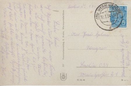 Wernigerode - Steinerne Renne