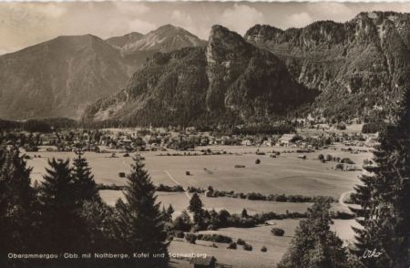 Oberammergau - mit Nothberge Oberammergau - mit Nothberge