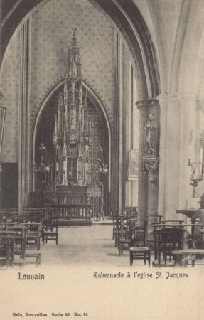 Louvain - Belgien - Tabernacle a eglise St. Jacques Louvain - Belgien - Tabernacle a eglise St. Jacques