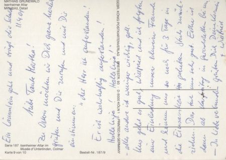 Isenheimer Altar - im MuseumUnterlinden, Colmar