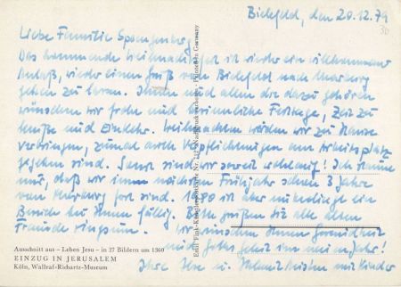 Leben Jesu - Einzug in Jerusalem