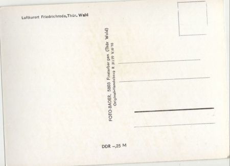 Friedrichroda - Gaststätte Chausseehaus