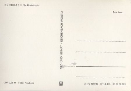 Rohrbach - Konsum-Gaststätte Auerhahn