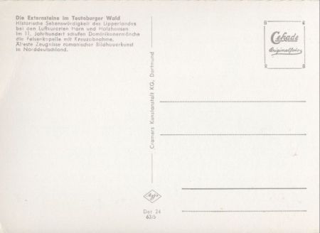 Horn-Bad Meinberg, Exeernsteine - Wasserseite
