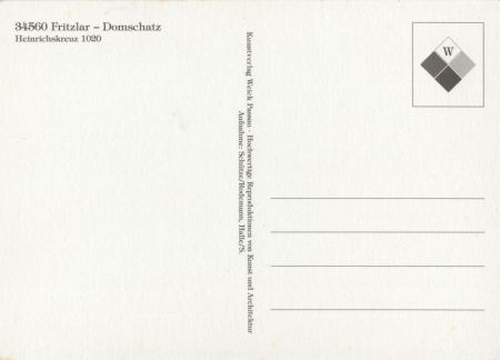 Fritzlar - Domschatz - Heinrichskreuz