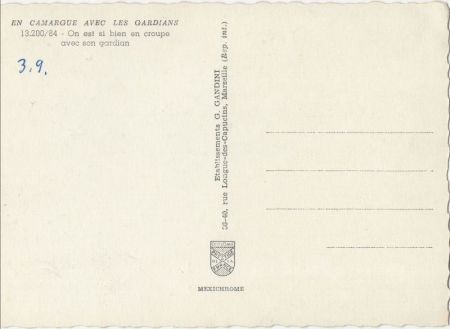 Camargue - Frankreich - Reitendes Paar