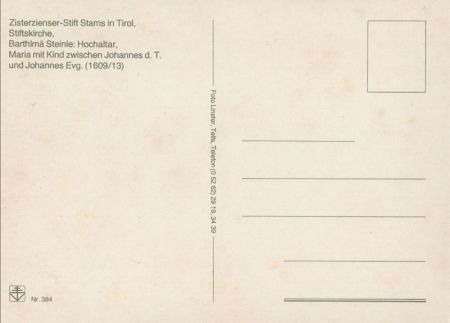 Stams - Österreich - Stiftskirche, Hochaltar