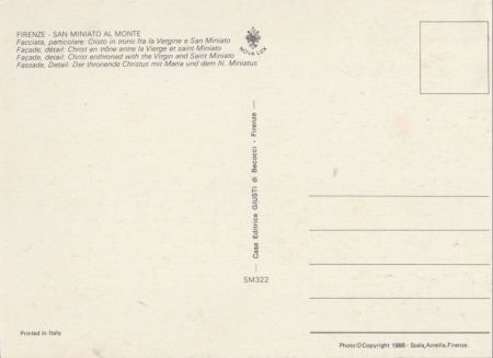 Florenz - Firenze - Italien - San Miniata al Monte
