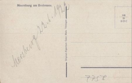 Meersburg - mit Bodensee