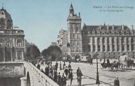 Paris - Frankreich - Pont-au-Change Paris - Frankreich - Pont-au-Change