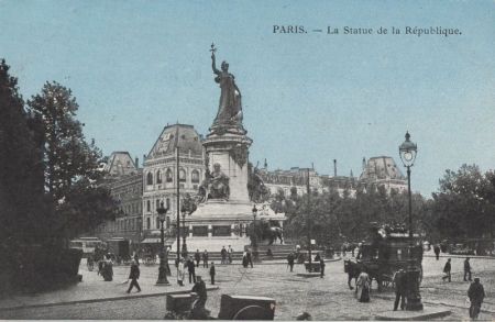 Paris - Frankreich - Statue de la Republique Paris - Frankreich - Statue de la Republique