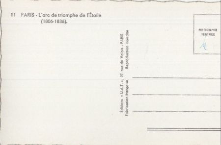 Paris - Frankreich - Arc de Triomphe