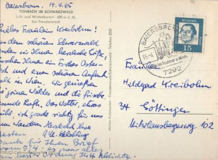 Baiersbronn-Tonbach - von oben Baiersbronn-Tonbach - von oben