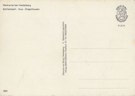 Heidelberg - Schlierbach - Aue - Ziegelhausen