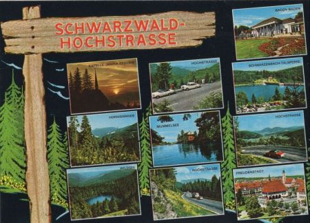 Schwarzwaldhochstraße - 10 Bilder Schwarzwaldhochstraße - 10 Bilder