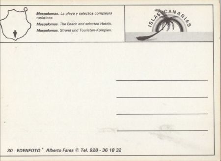 Maspalomas - Spanien - La playa