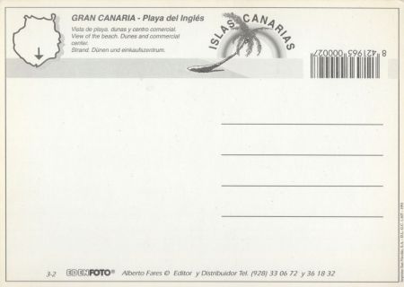 Playa del Inglés - Spanien - vista de playa Playa del Inglés - Spanien - vista de playa