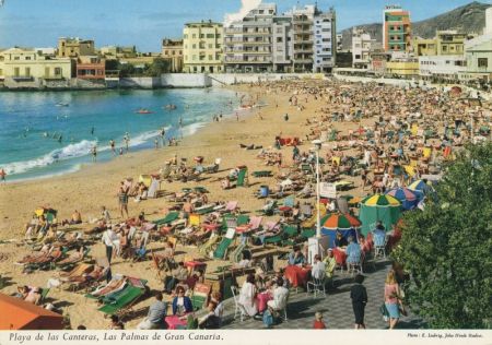 Las Palmas - Playa de las Canteras - Spanien - Strand Las Palmas - Playa de las Canteras - Spanien - Strand