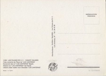 Las Palmas - Spanien - vista nocturna