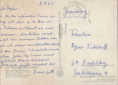 Las Palmas - Spanien - Bahia del Puerto de la Luz Las Palmas - Spanien - Bahia del Puerto de la Luz