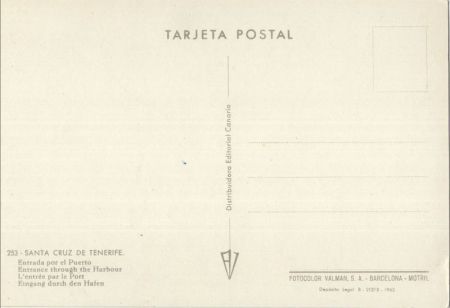 Santa Cruz de Tenerife - Spanien - Entrada por el Puerto