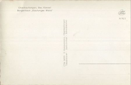 Kaufungen-Oberkaufungen - Bürgerhaus Kaufunger Wald