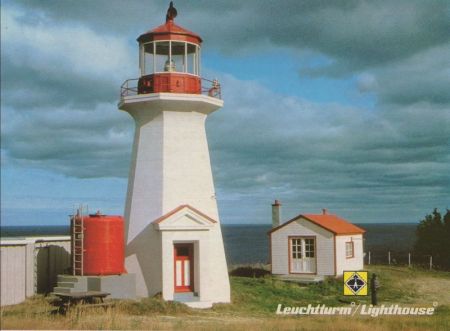 Quebec - Kanada - Leuchtturm Forillonark Quebec - Kanada - Leuchtturm Forillonark