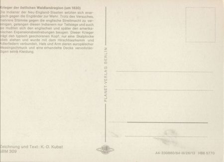 Krieger der östlichen Waldlandregion