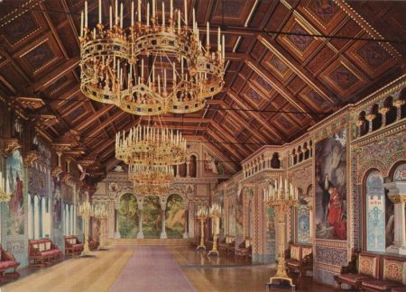 Schwangau Neuschwanstein - Sängersaal Schwangau Neuschwanstein - Sängersaal