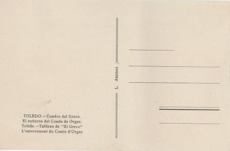 Toledo - Spanien - Cuadro del Greco