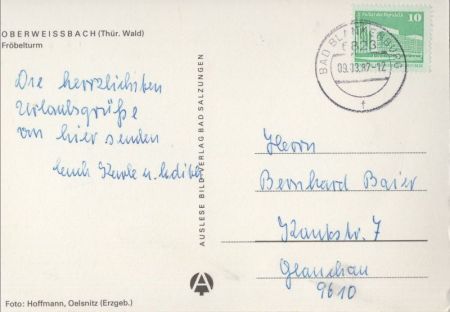 Oberweißbach - Fröbelturm