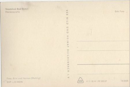 Bad Elster - Marienquelle Bad Elster - Marienquelle