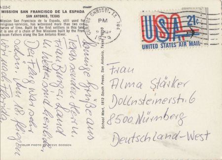 San Antonio - USA - Mission San Fransisco San Antonio - USA - Mission San Fransisco