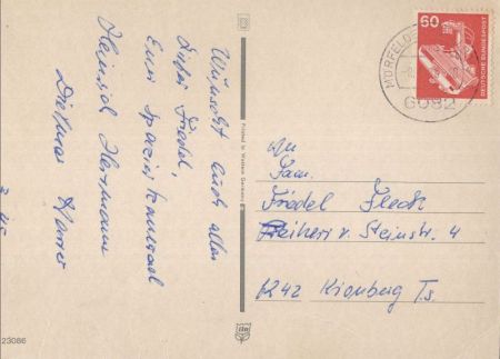 Frohe Ostern - Blumen