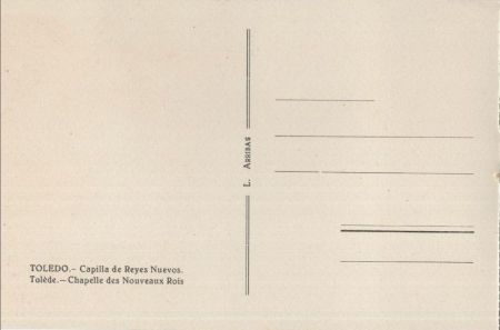 Toledo - Spanien - Capilla de Reyes Nuevos