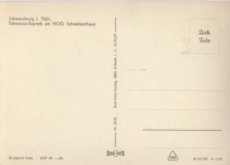 Schwarzburg - Schwarza-Express