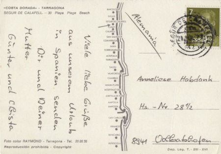 Tarragona - Spanien - Segur de Calafell