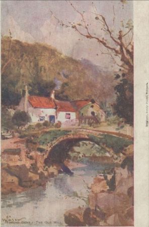 Newcastle upon Tyne - Großbritannien - Jesmond Dene - old Mill Newcastle upon Tyne - Großbritannien - Jesmond Dene - old Mill