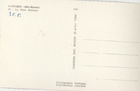 Langres - Frankreich - Tour Navarre