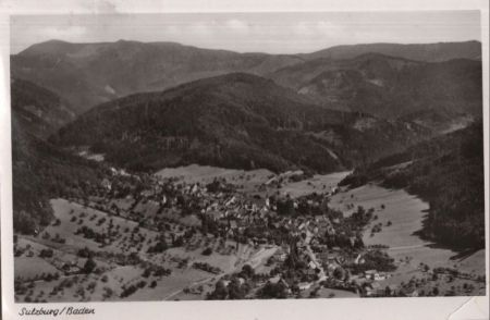 Sulzburg (Baden) - von oben Sulzburg (Baden) - von oben