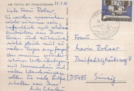 Fextal - Schweiz - mit Fexgletscher