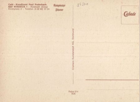 Windeck, Sieg - Café Puderbach