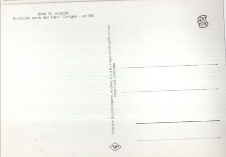 Aachen - Dom, karol. Oktogon