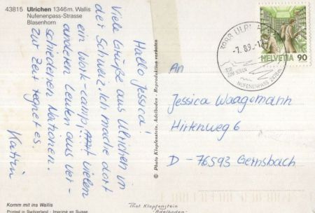 Ulrichen - Schweiz - mit Blasenhorn