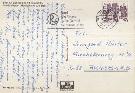 Sämtisersee - Schweiz - von oben