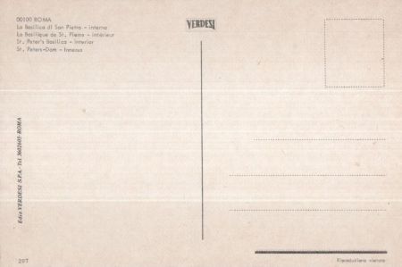 Rom - Roma - Italien - Basilica di San Pietro
