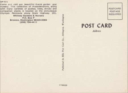 Brinnon - USA - Whitney Gardens Brinnon - USA - Whitney Gardens