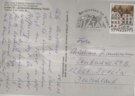 Sankt Leonhard im Pitztal - Österreich - Pitztaler Gletscher